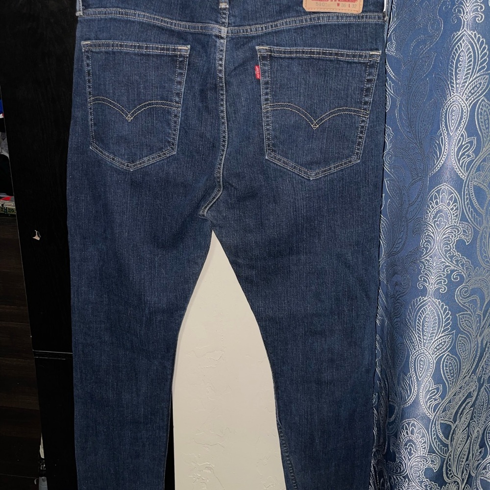 Levi's 510 Men's Jeans 36x32 Blue Skinny Fit, Medium Wash Denim - Picture 3 of 9